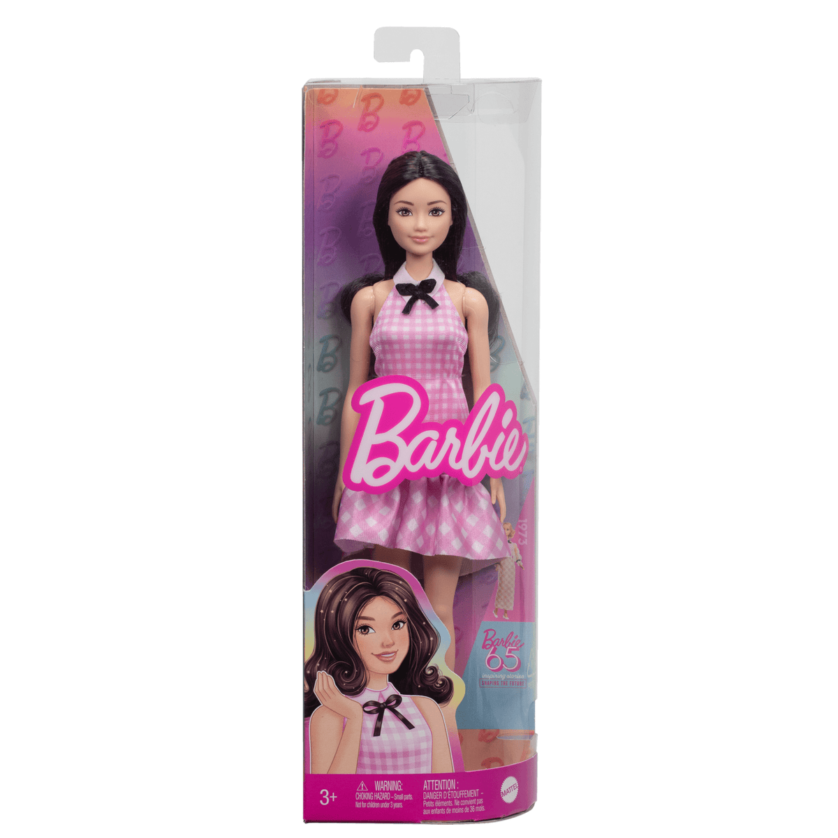 Barbie Fashionistas 65E Anniversaire Poupée224, Cheveux Noirs