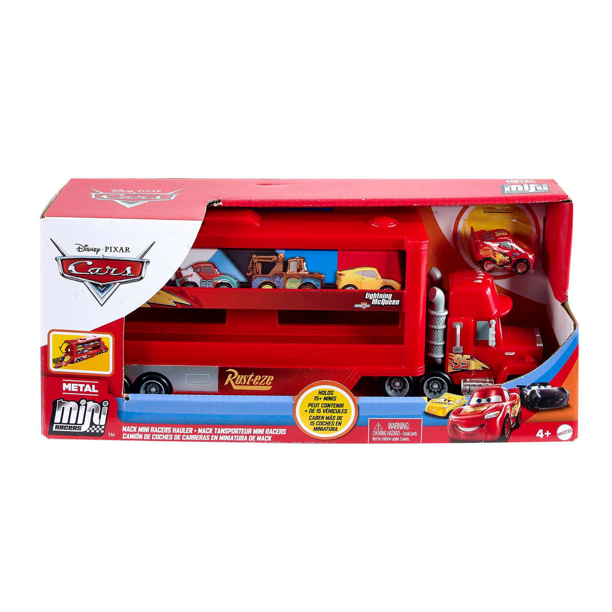 Disney Pixar Cars Mack Mini Racers Hauler