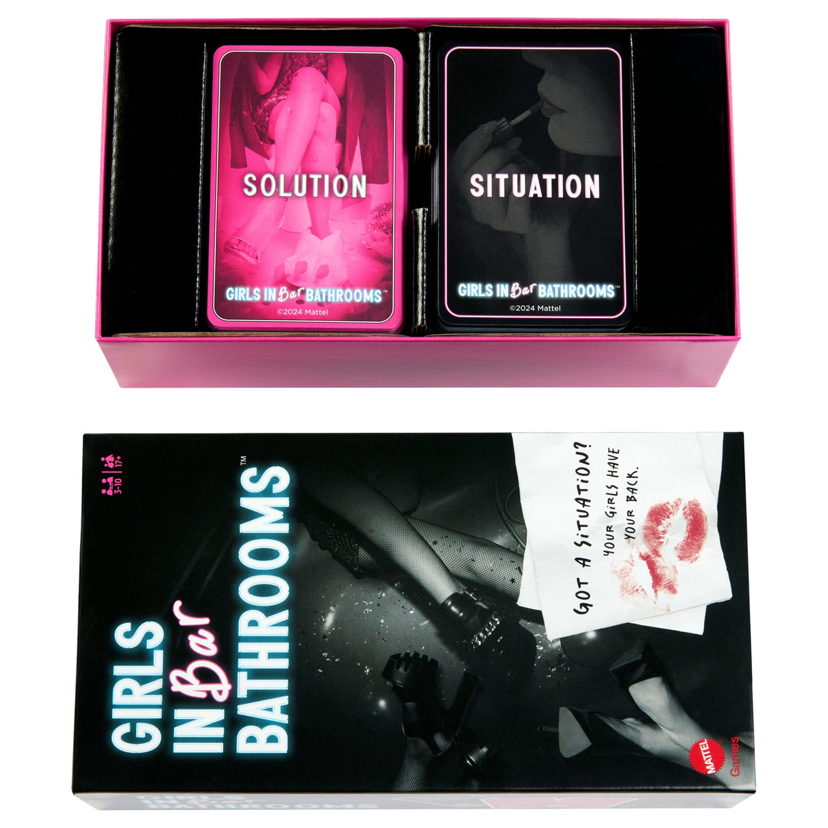 Girls in Bar Bathrooms Adult Party Game For Girls And Bachelorette Parties For Hilarious Game Night Memories