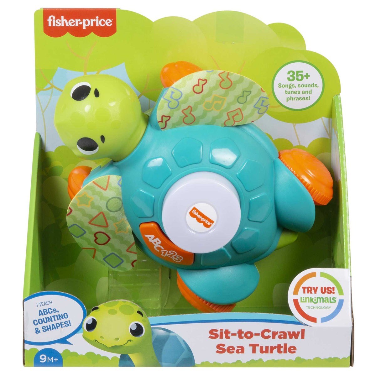 Fisher-Price Linkimals Sit-To-Crawl Sea Turtle