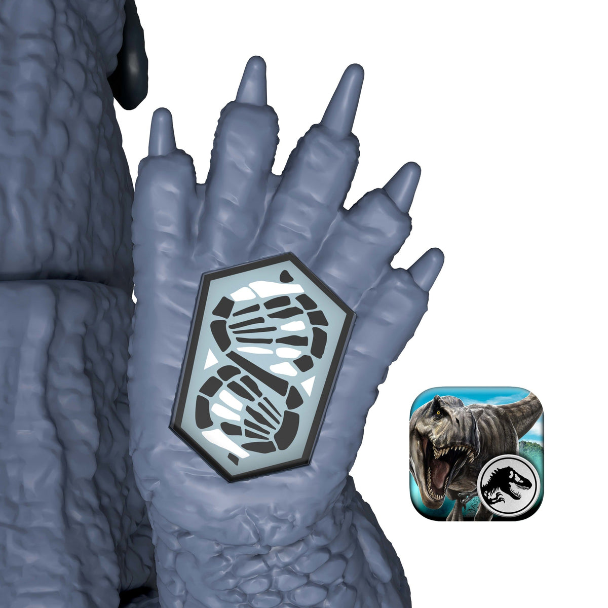 Jurassic World Rebirth Gigantic Thrashers Purussaurus Dinosaur Figure Toy, Tail Activated Attack