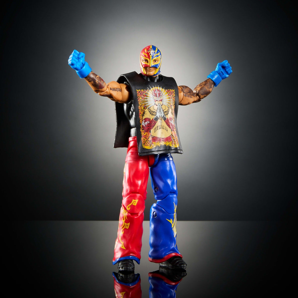 WWE Figura de Acción Elite Rey Mysterio