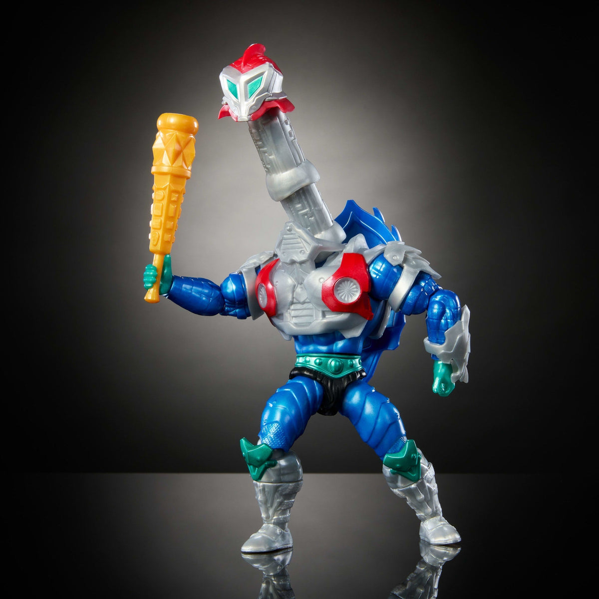 Masters of the Universe Turtles of Grayskull Figura de Acción Mekaneck de 5.5 pulgadas