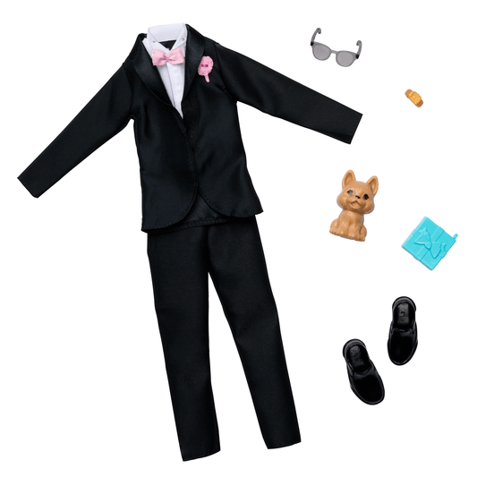 Barbie Clothes, Groom Fashion Pack For Ken Doll On Wedding Day