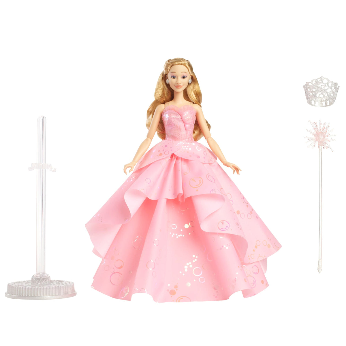 Universal Pictures' Wicked Deluxe Glinda Fashion Doll & Accessories With Removable Outfit