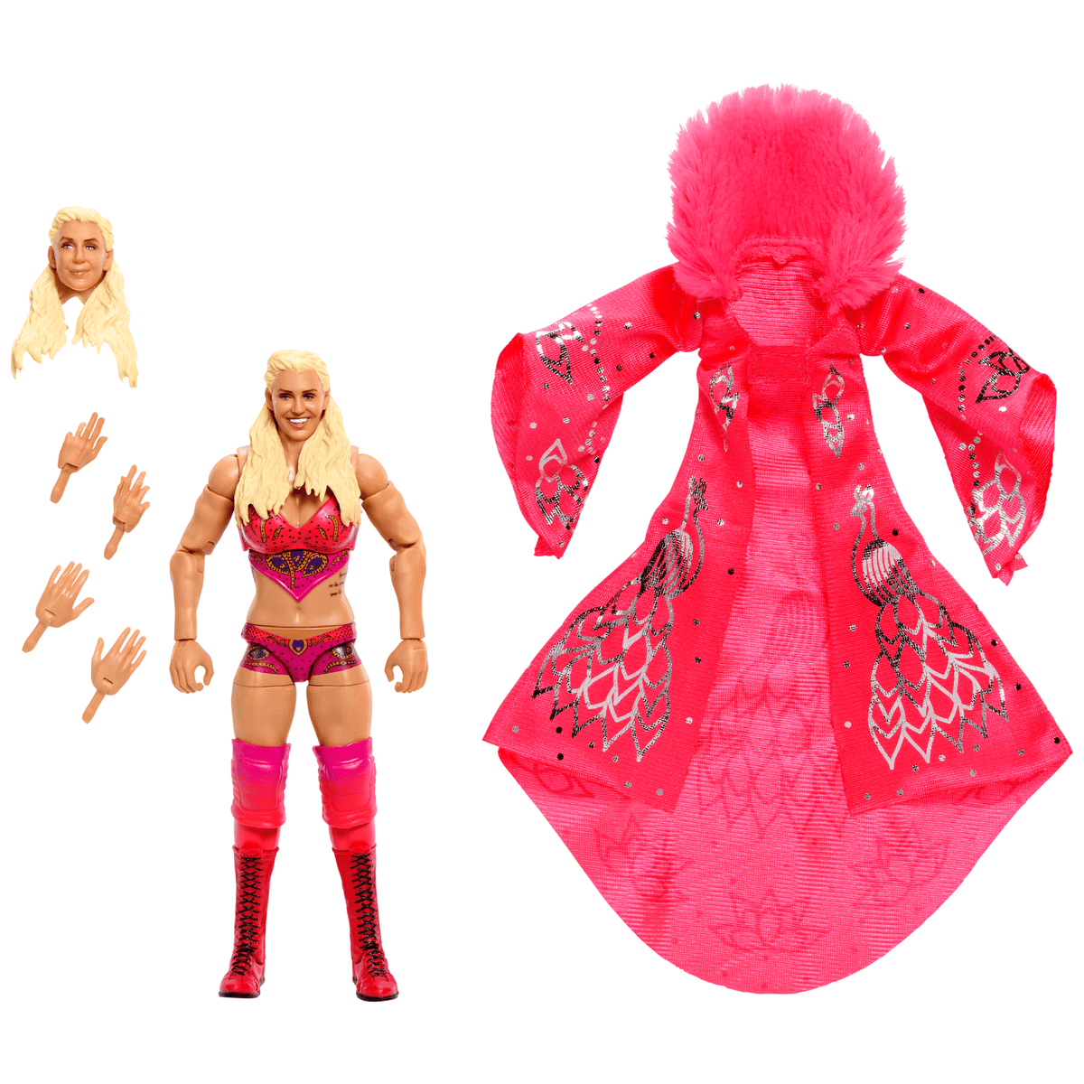 WWE Ultimate Edition Charlotte Flair Action Figure & Accessories Set, 6-Inch Collectible, 30 Articulation Points