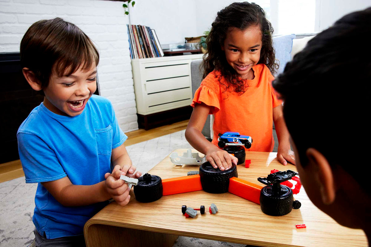 Hot Wheels Build ‘n Slam Kids Games | Car Game | Family Game Night