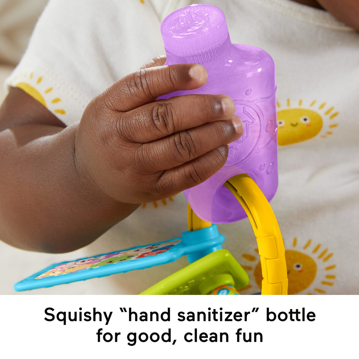 Fisher-Price Laugh & Learn Play & Go Activity Keys Baby & Toddler Musical Learning Toy, Multilanguage Version