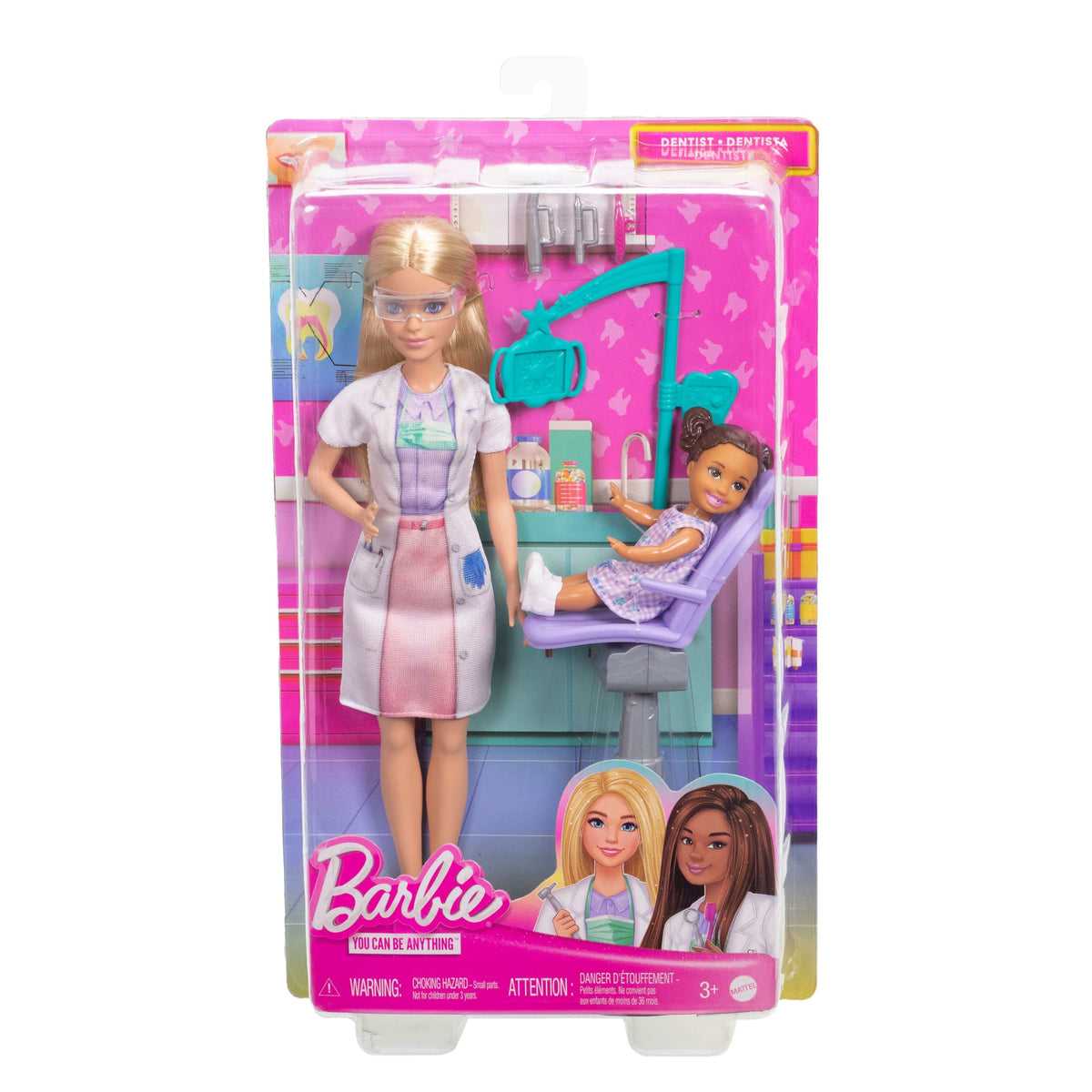 Barbie  Poupées  Poupée Mode dentiste, Poupée enfant, Accessoires