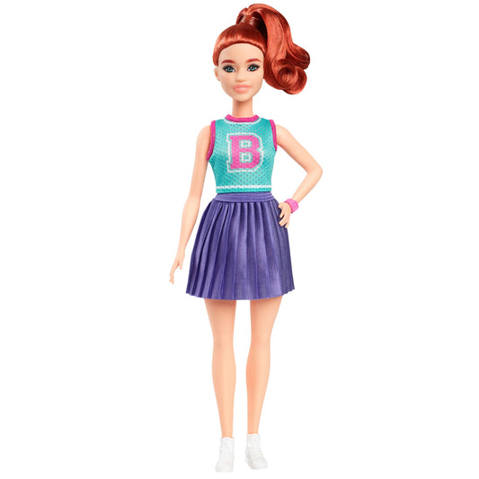 Barbie  Fashionistas  Poupée232, Rousse, Haut en Jersey
