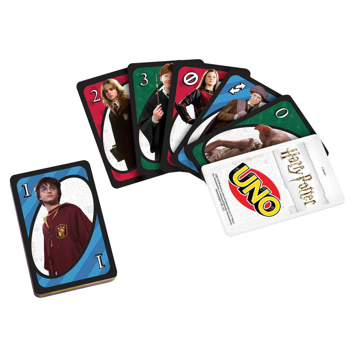 UNO Juego de Cartas Harry Potter Metálico