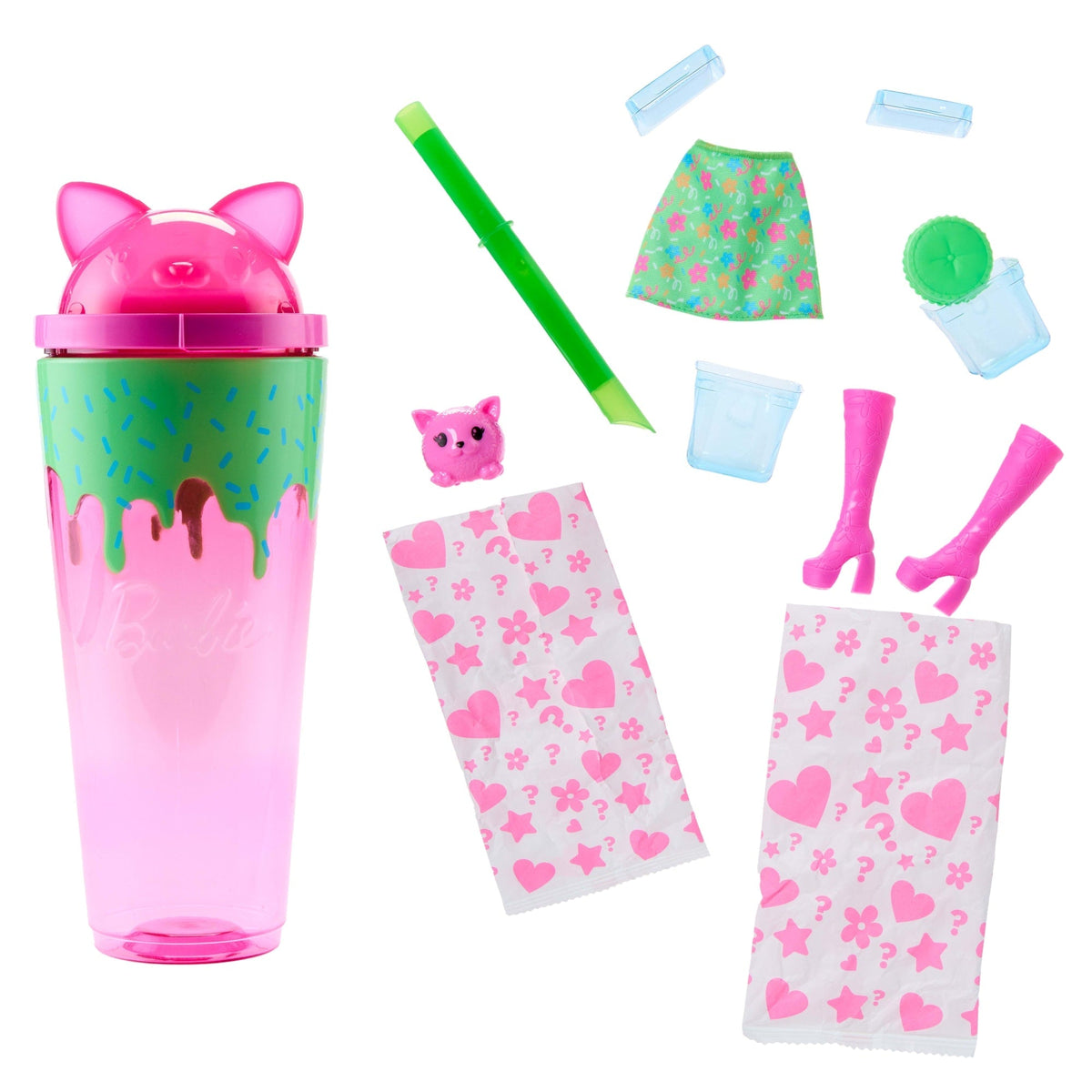 Barbie  Pop Reveal  Série Frappés  Poupée Parfumée et Acc.  Lapine