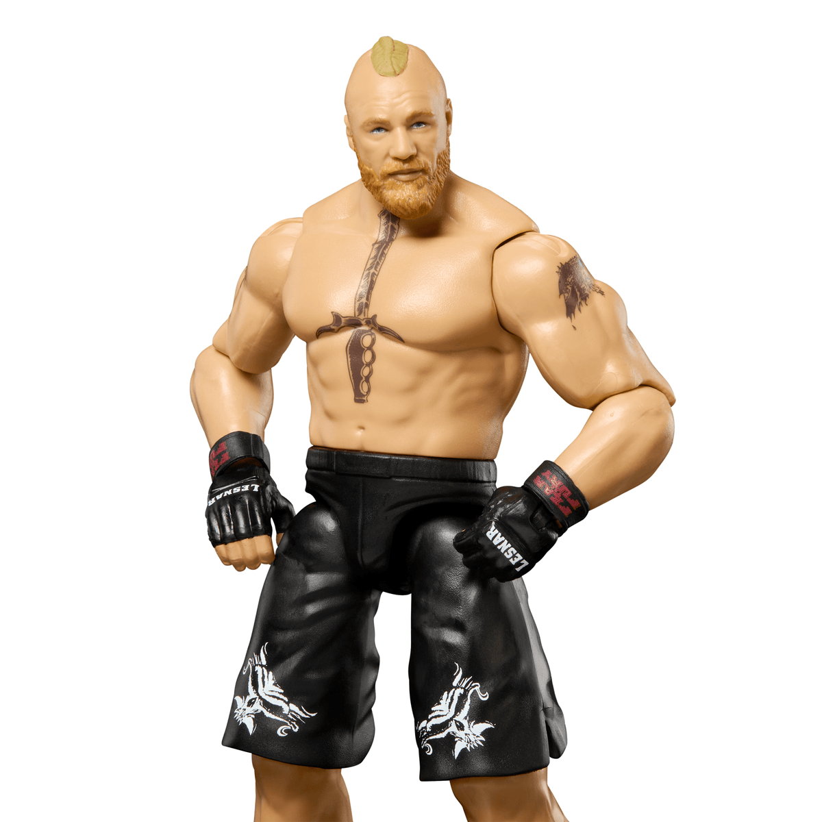 WWE Brock Lesnar Action Figure, 6-inch Collectible Superstar With Articulation & Life-Like Look