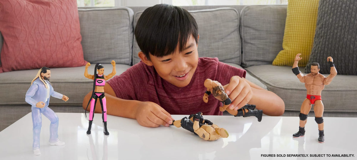 WWE The Rock Action Figure, 6-inch Collectible Superstar With Articulation & Life-Like Look