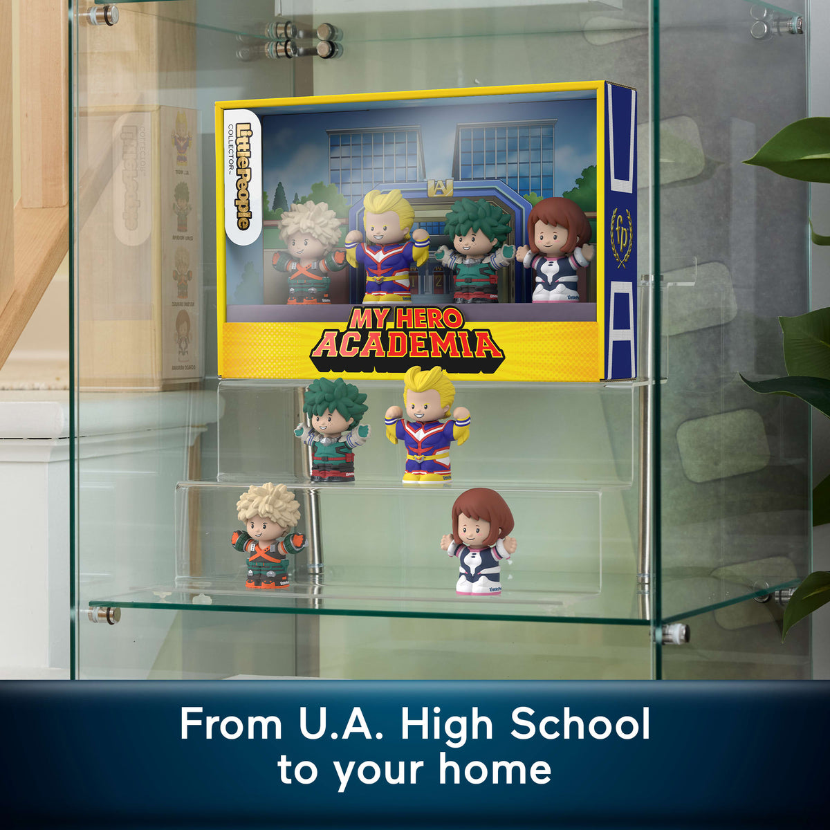 Little People Collector My Hero Academia Anime Series Special Edition Set, 4 Figures