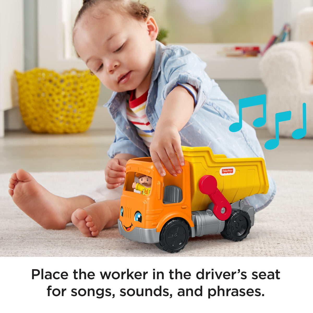 Fisher-Price Little People Work Together Dump Truck
