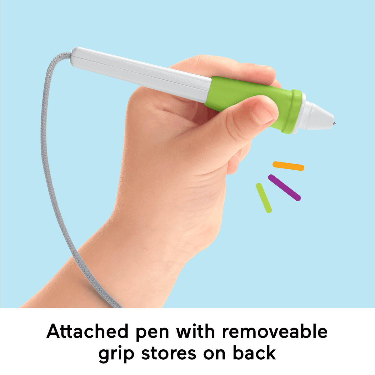 Fisher-Price Alpha Slide Writer Magnetic Drawing & Writing Tablet, Preschool Learning Toy