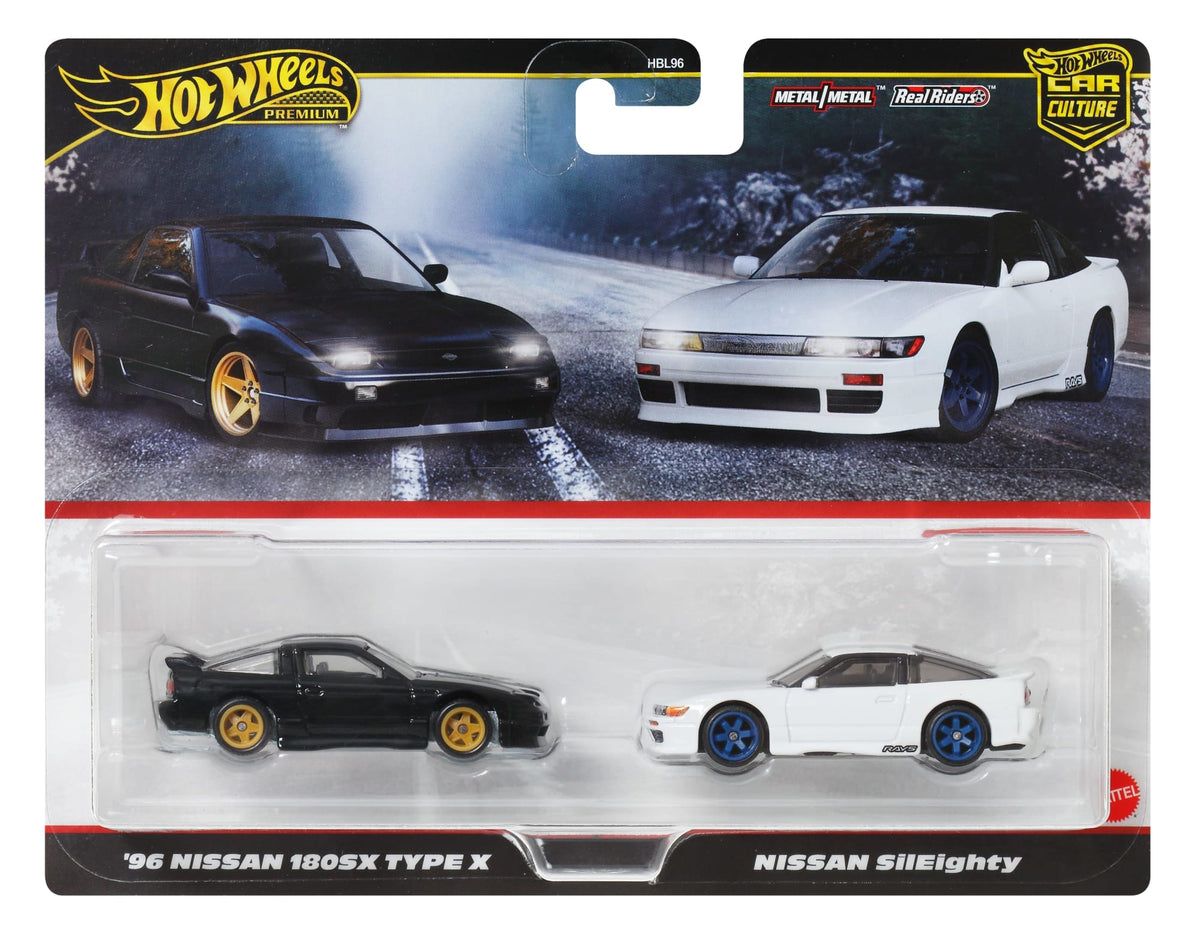 Hot Wheels Premium Car Culture 2-Pack, Toy Cars For The Adult Collector